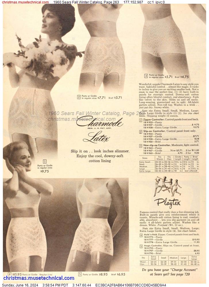 1960 Sears Fall Winter Catalog, Page 263