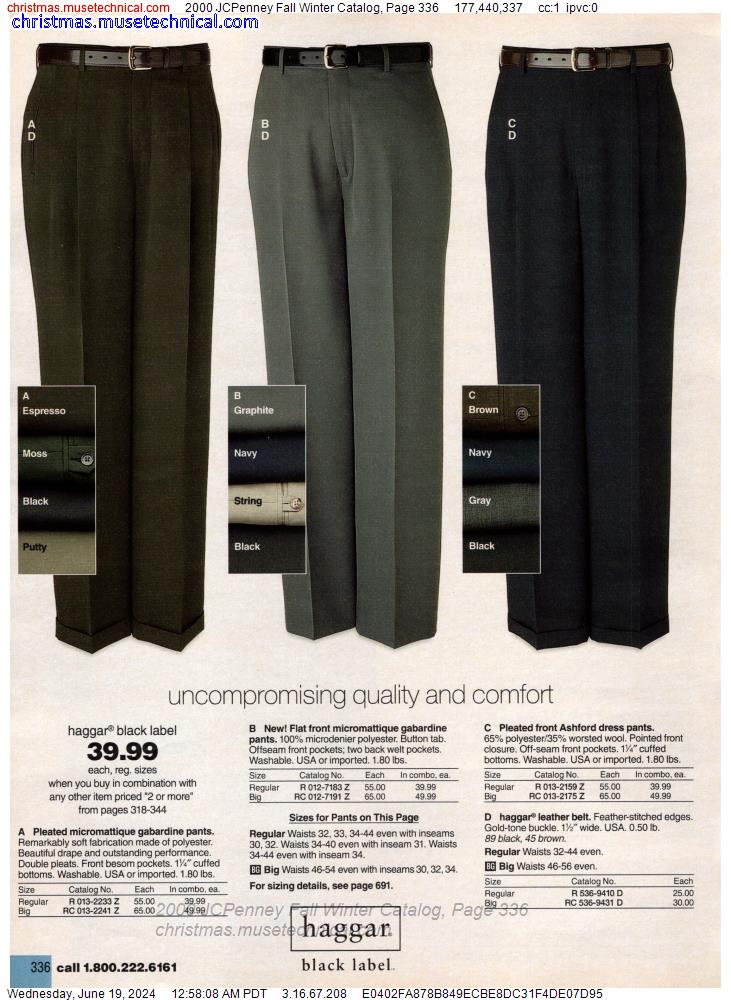 2000 JCPenney Fall Winter Catalog, Page 336
