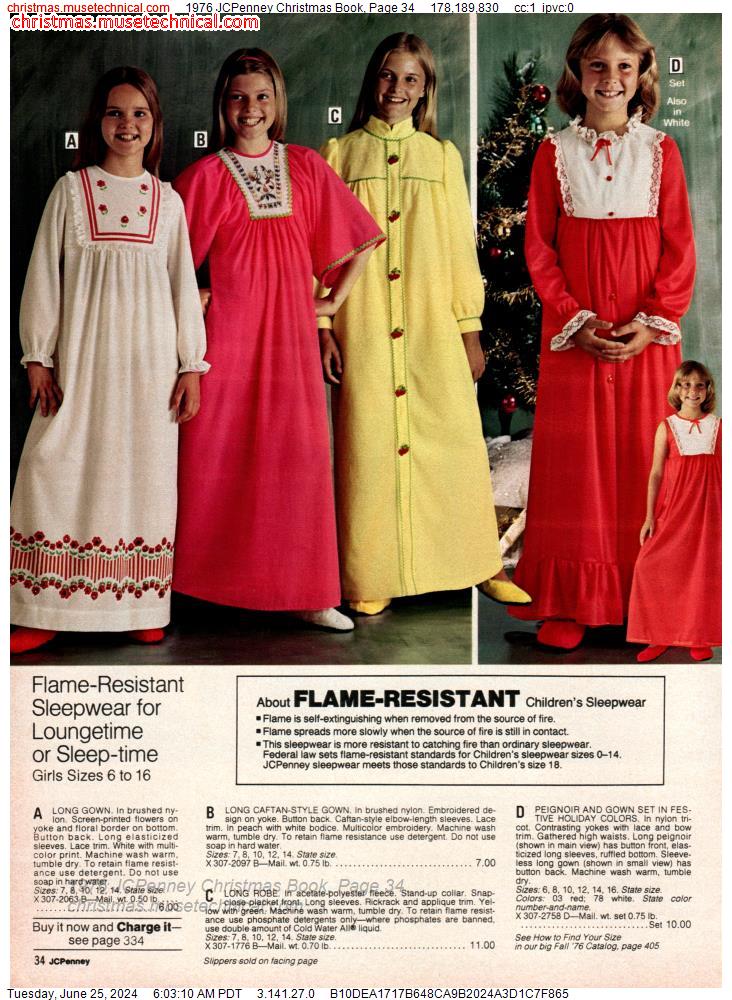 1976 JCPenney Christmas Book, Page 34