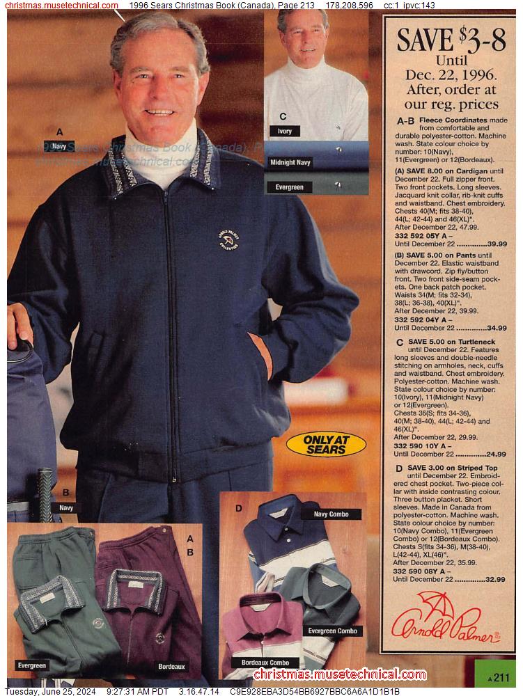 1996 Sears Christmas Book (Canada), Page 213