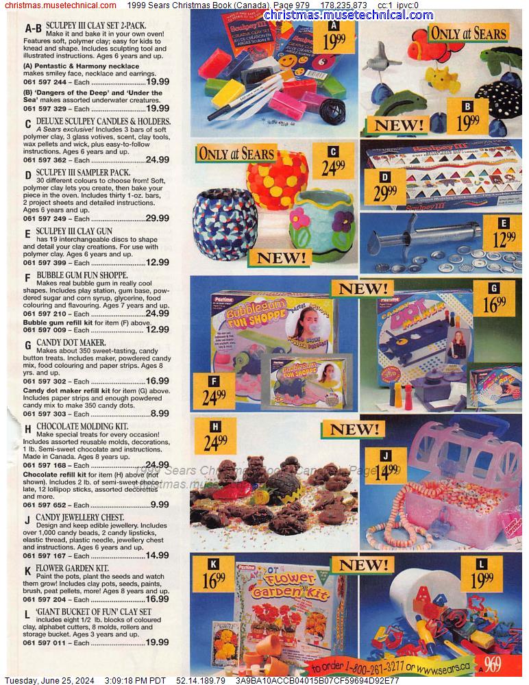 1999 Sears Christmas Book (Canada), Page 979
