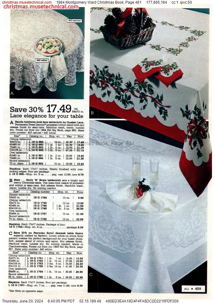 1984 Montgomery Ward Christmas Book, Page 461