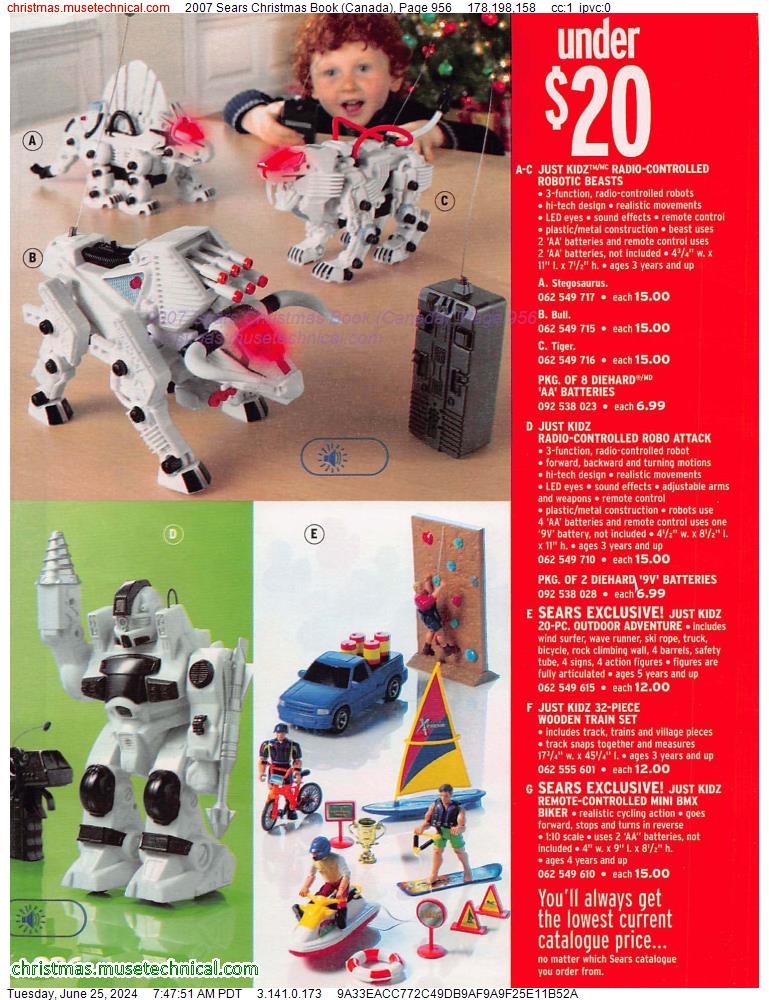 2007 Sears Christmas Book (Canada), Page 956