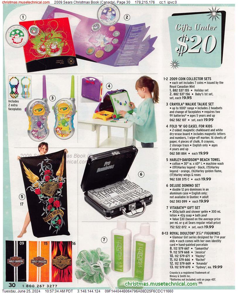 2009 Sears Christmas Book (Canada), Page 30