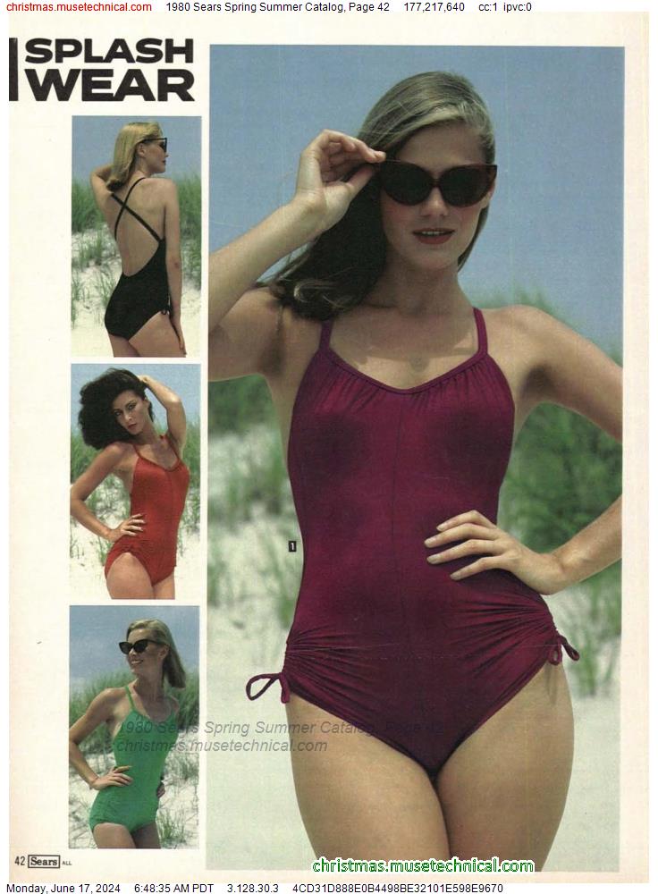 1980 Sears Spring Summer Catalog, Page 42