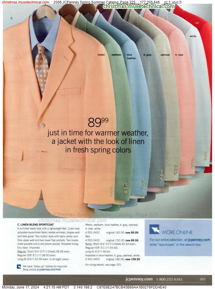 2006 JCPenney Spring Summer Catalog, Page 325