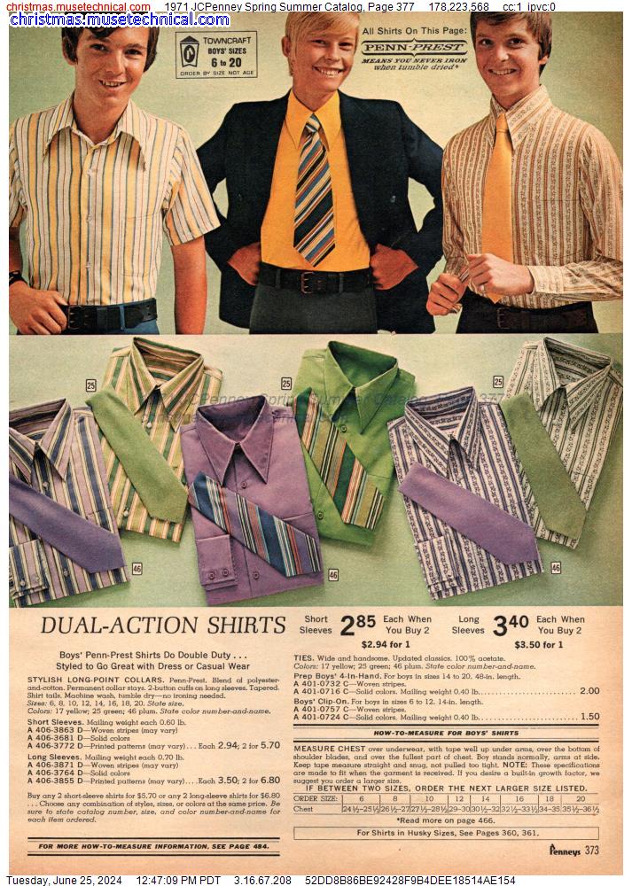 1971 JCPenney Spring Summer Catalog, Page 377