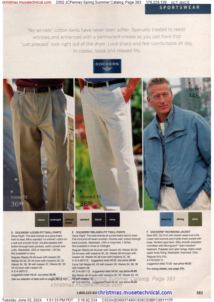 2002 JCPenney Spring Summer Catalog, Page 383