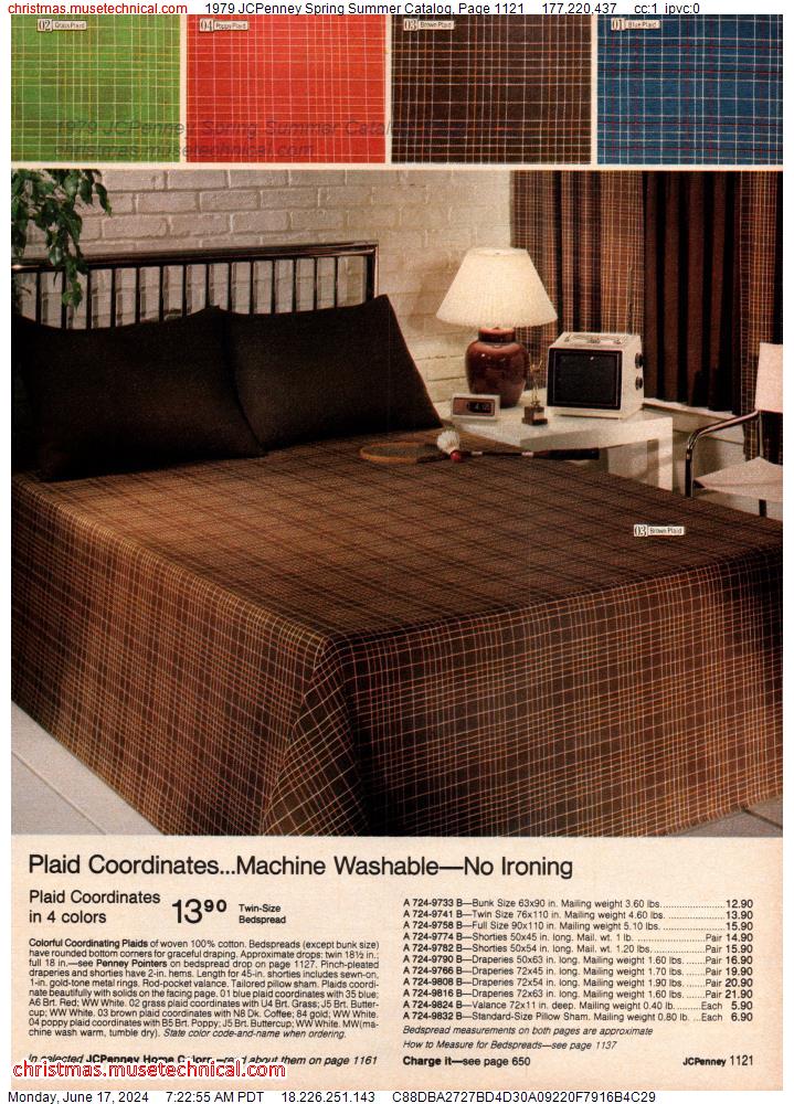 1979 JCPenney Spring Summer Catalog, Page 1121