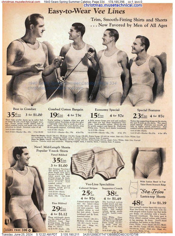 1940 Sears Spring Summer Catalog, Page 334