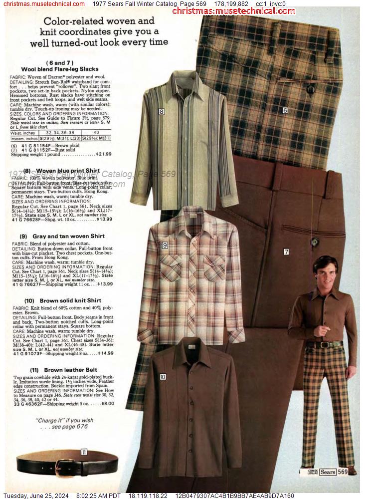1977 Sears Fall Winter Catalog, Page 569