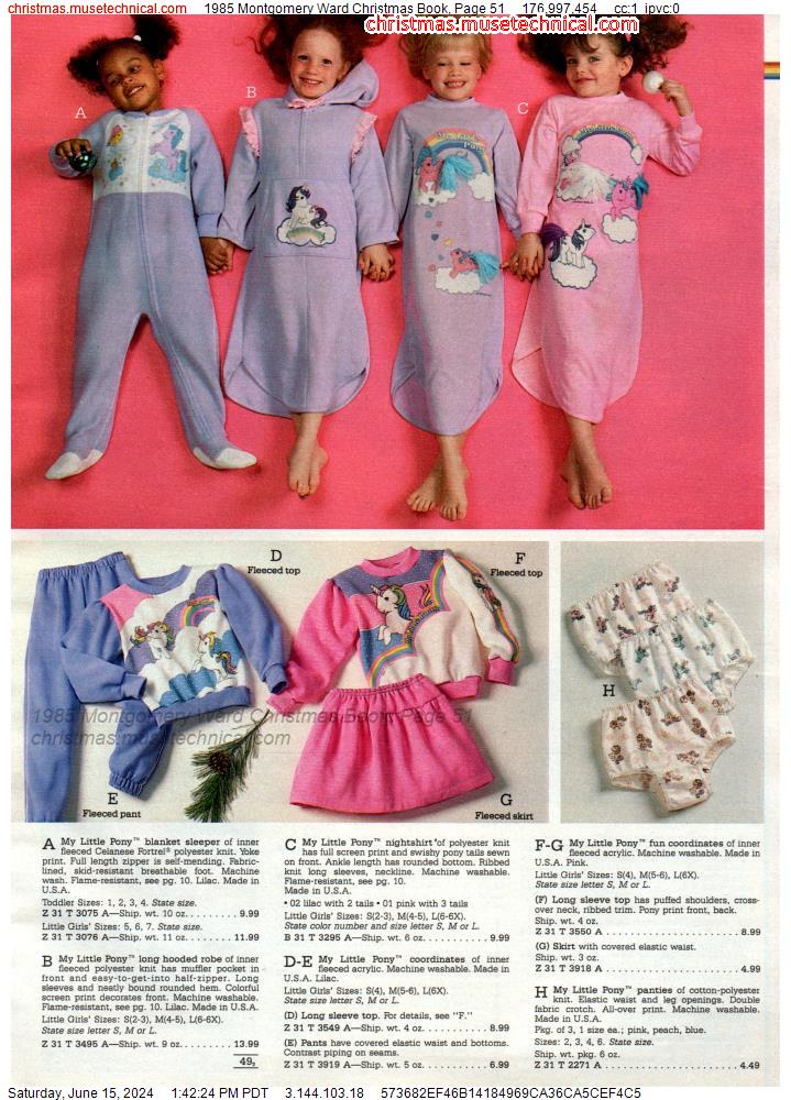 1985 Montgomery Ward Christmas Book, Page 51