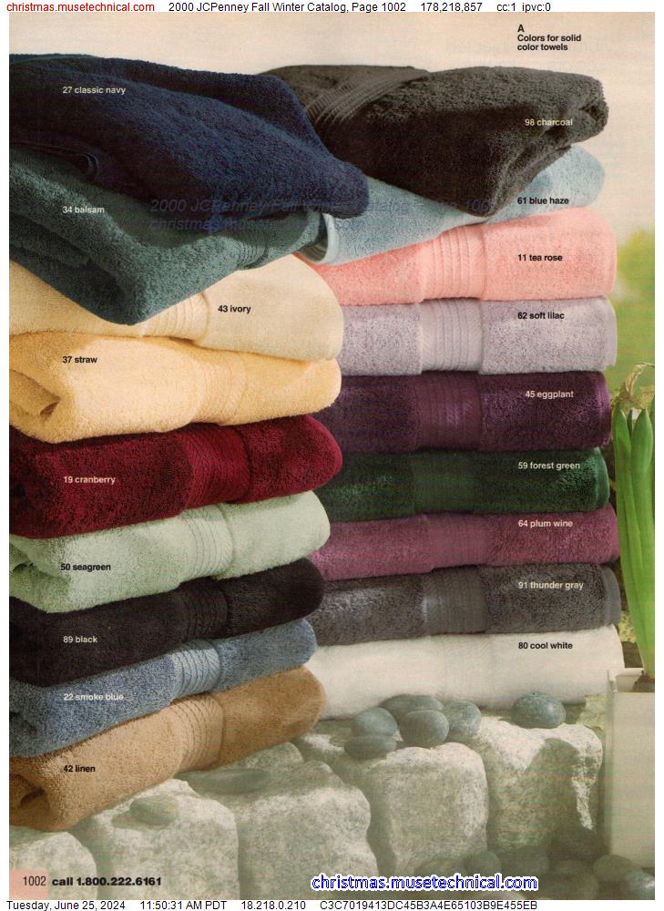 2000 JCPenney Fall Winter Catalog, Page 1002