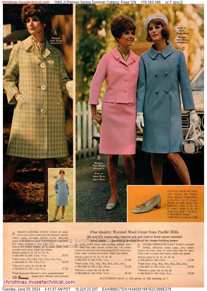 1969 JCPenney Spring Summer Catalog, Page 128