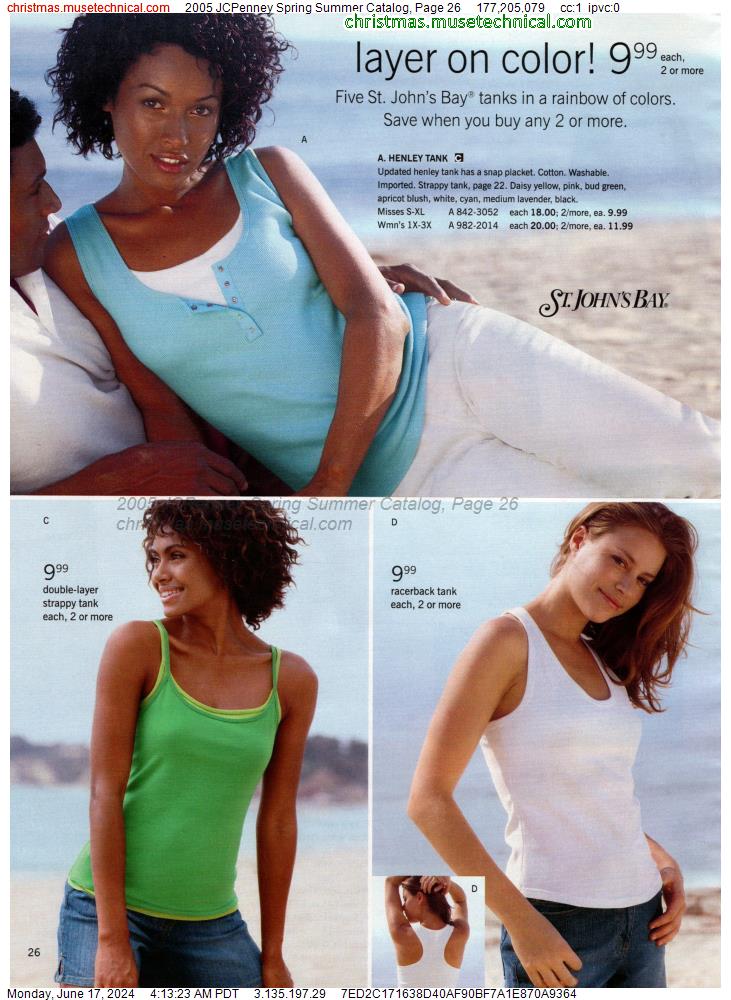 2005 JCPenney Spring Summer Catalog, Page 26