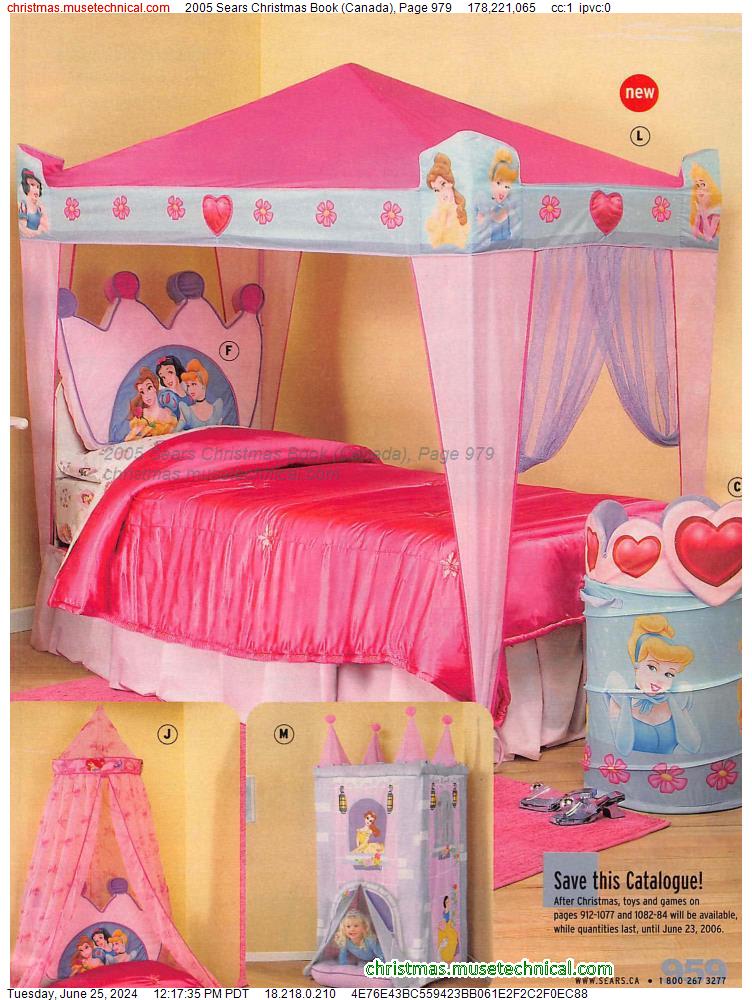 2005 Sears Christmas Book (Canada), Page 979