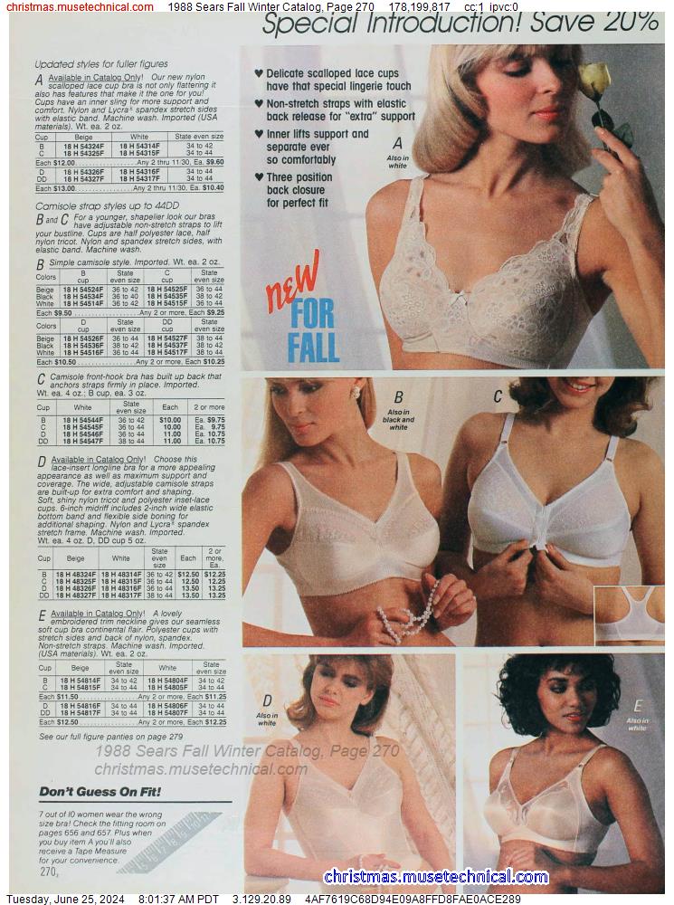 1988 Sears Fall Winter Catalog, Page 270