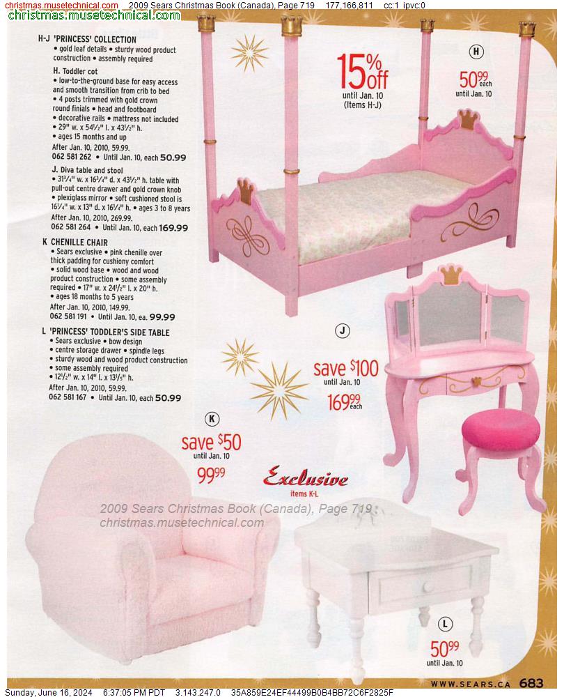 2009 Sears Christmas Book (Canada), Page 719