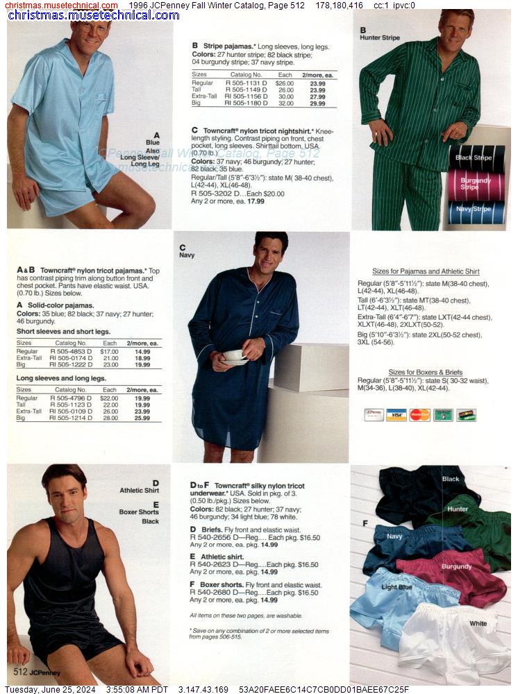 1996 JCPenney Fall Winter Catalog, Page 512