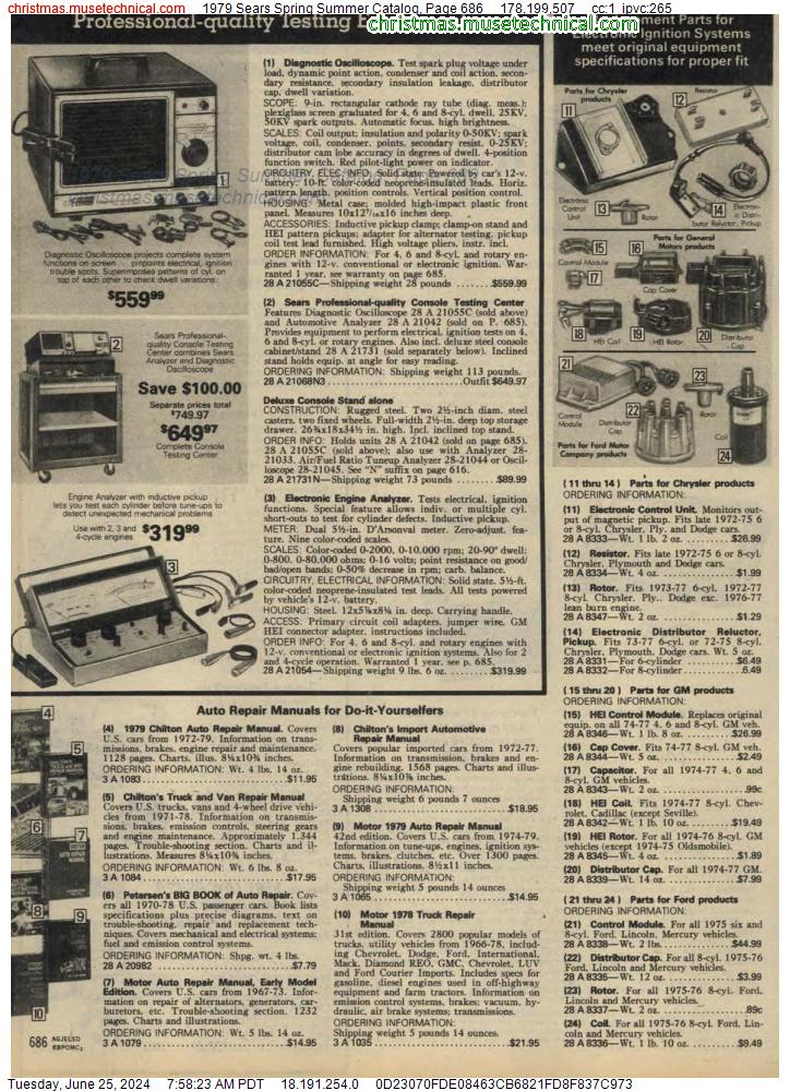 1979 Sears Spring Summer Catalog, Page 686