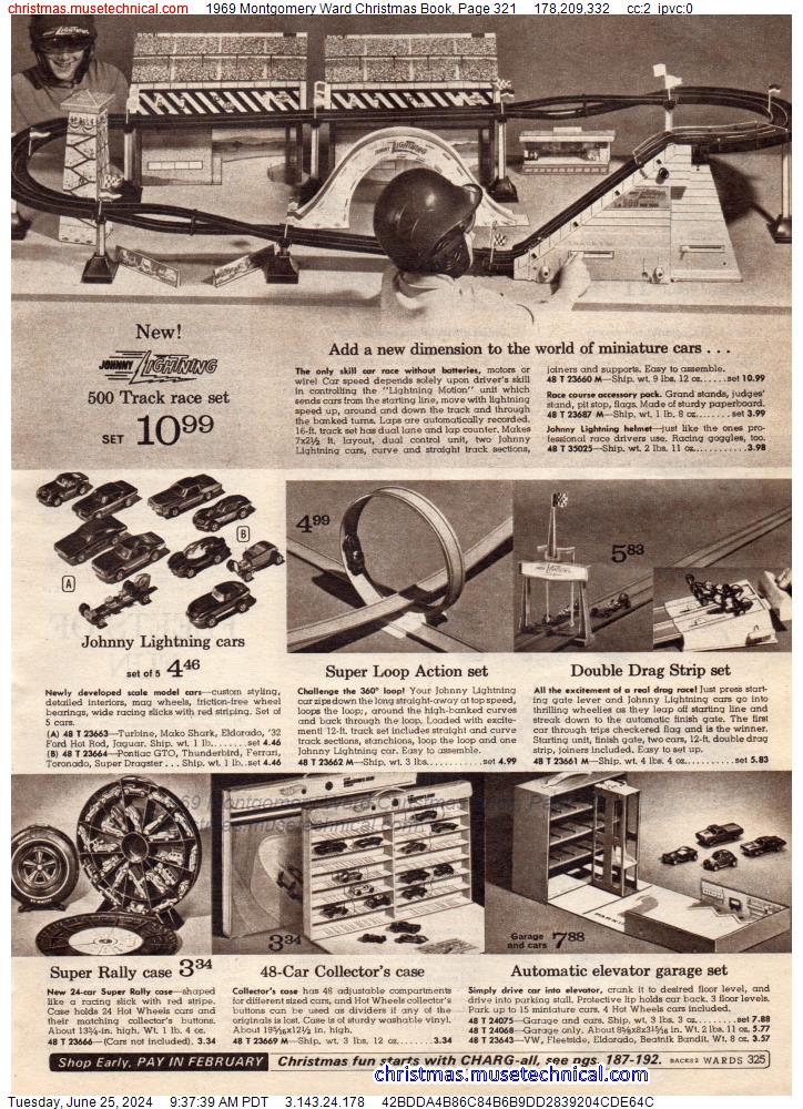 1969 Montgomery Ward Christmas Book, Page 321