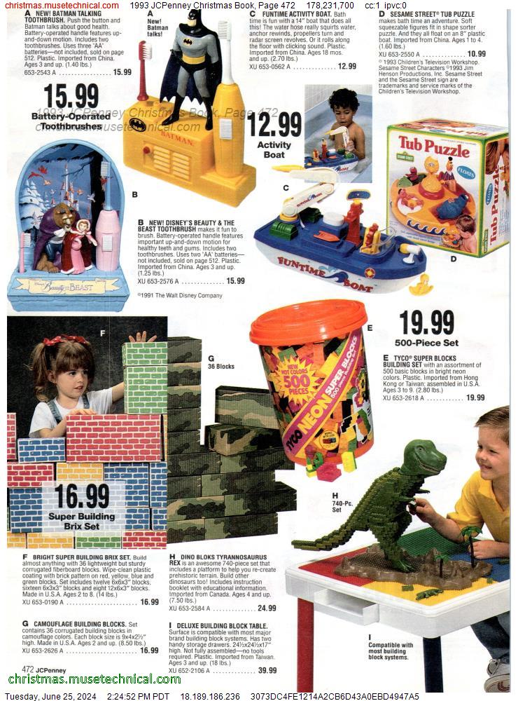 1993 JCPenney Christmas Book, Page 472