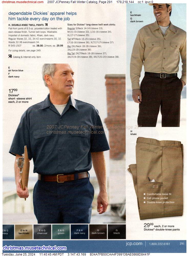 2007 JCPenney Fall Winter Catalog, Page 291