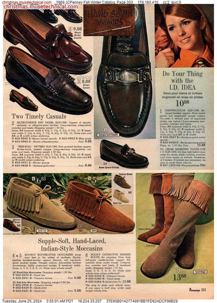 1969 JCPenney Fall Winter Catalog, Page 303