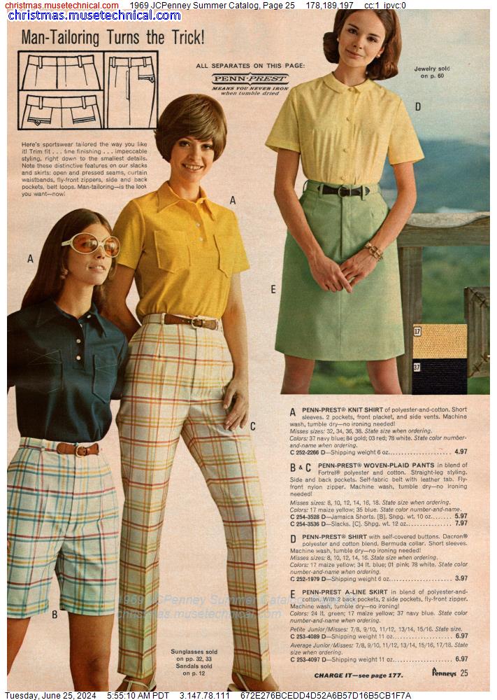 1969 JCPenney Summer Catalog, Page 25