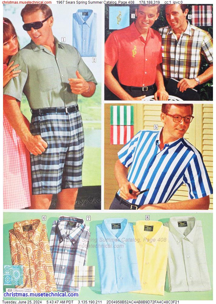 1967 Sears Spring Summer Catalog, Page 408