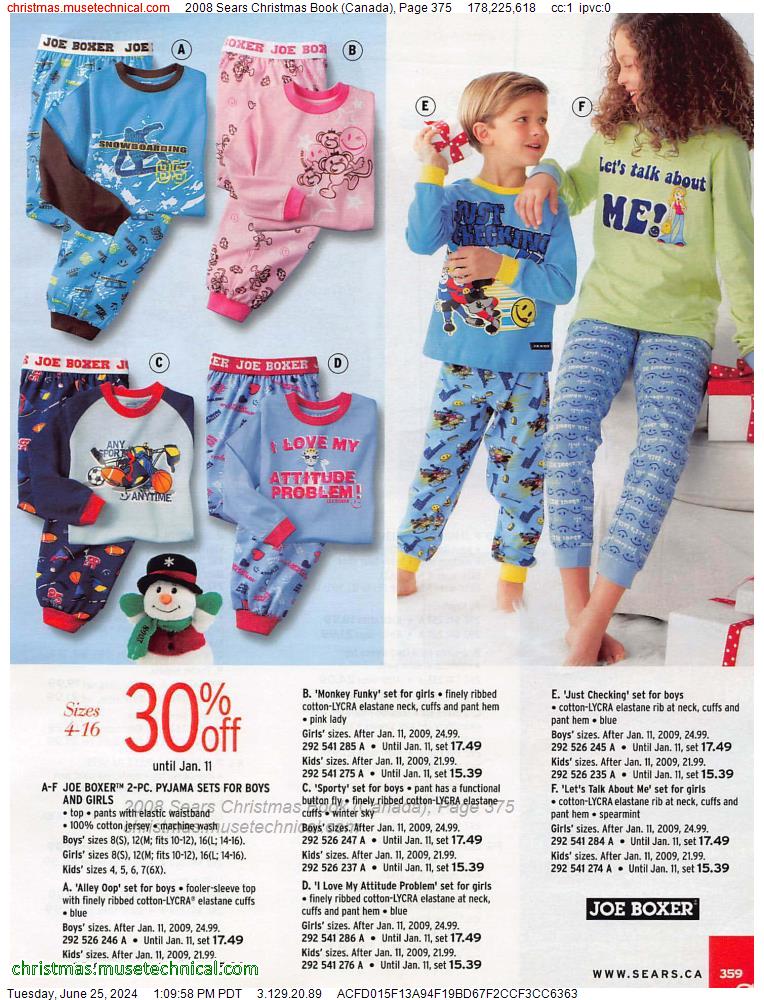 2008 Sears Christmas Book (Canada), Page 375