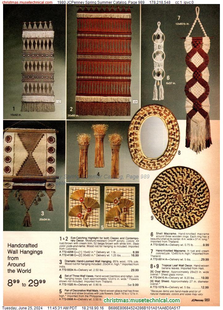 1980 JCPenney Spring Summer Catalog, Page 989