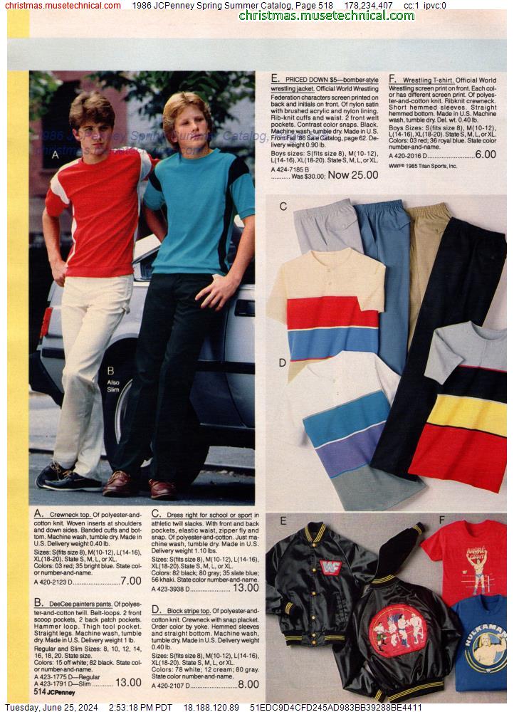 1986 JCPenney Spring Summer Catalog, Page 518