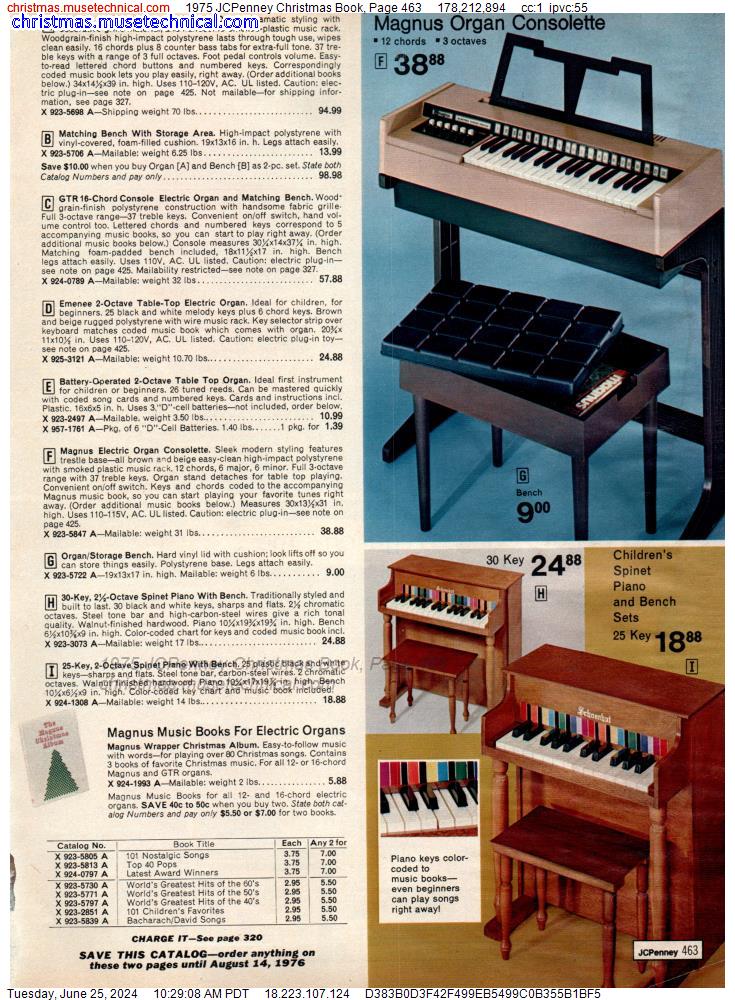 1975 JCPenney Christmas Book, Page 463