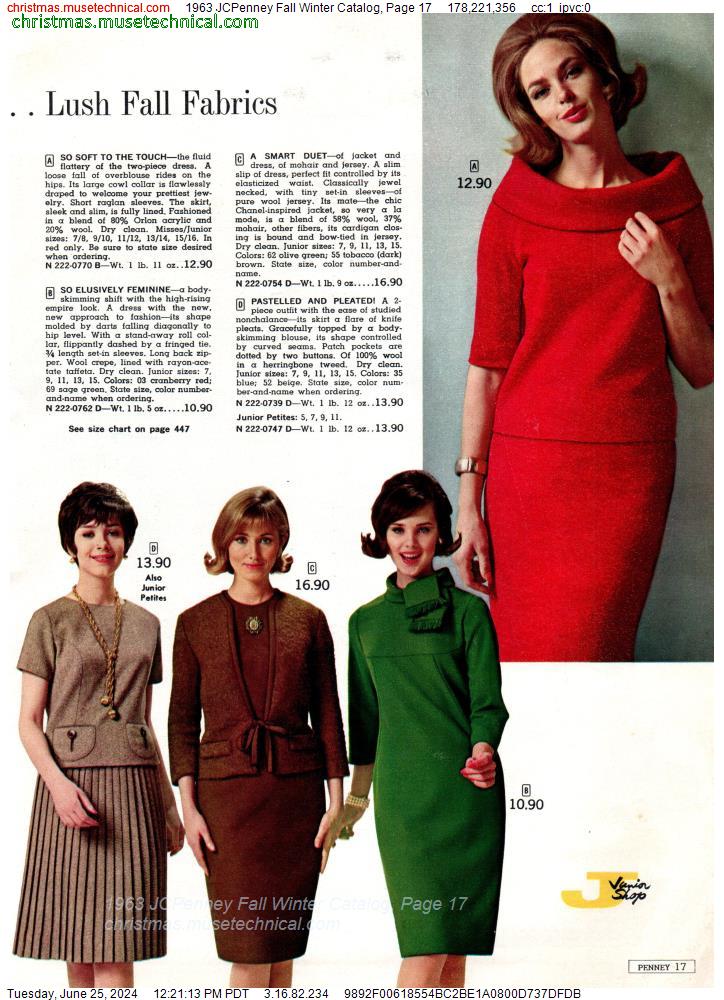 1963 JCPenney Fall Winter Catalog, Page 17