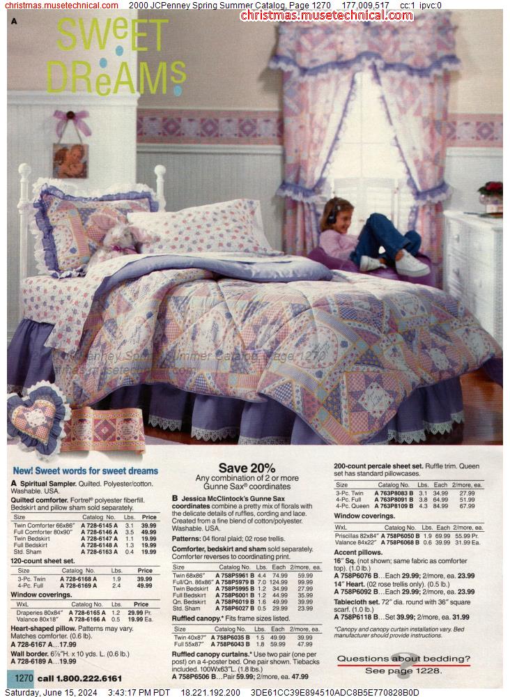 2000 JCPenney Spring Summer Catalog, Page 1270