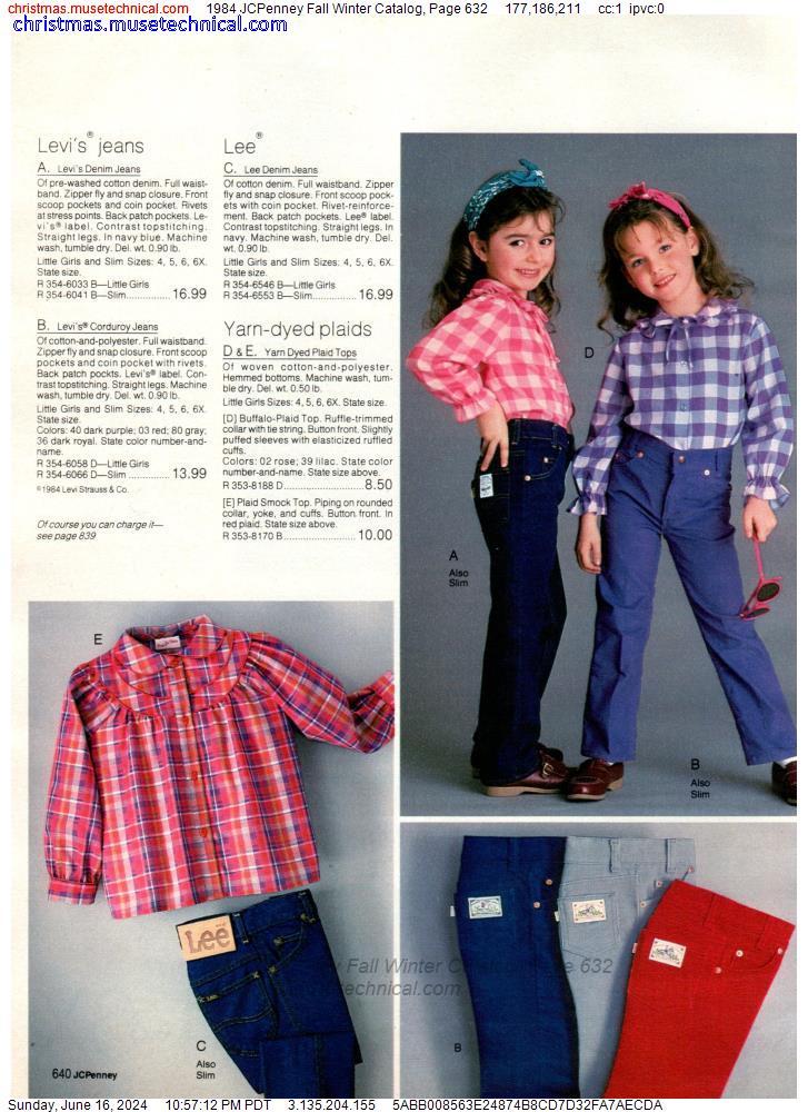 1984 JCPenney Fall Winter Catalog, Page 632