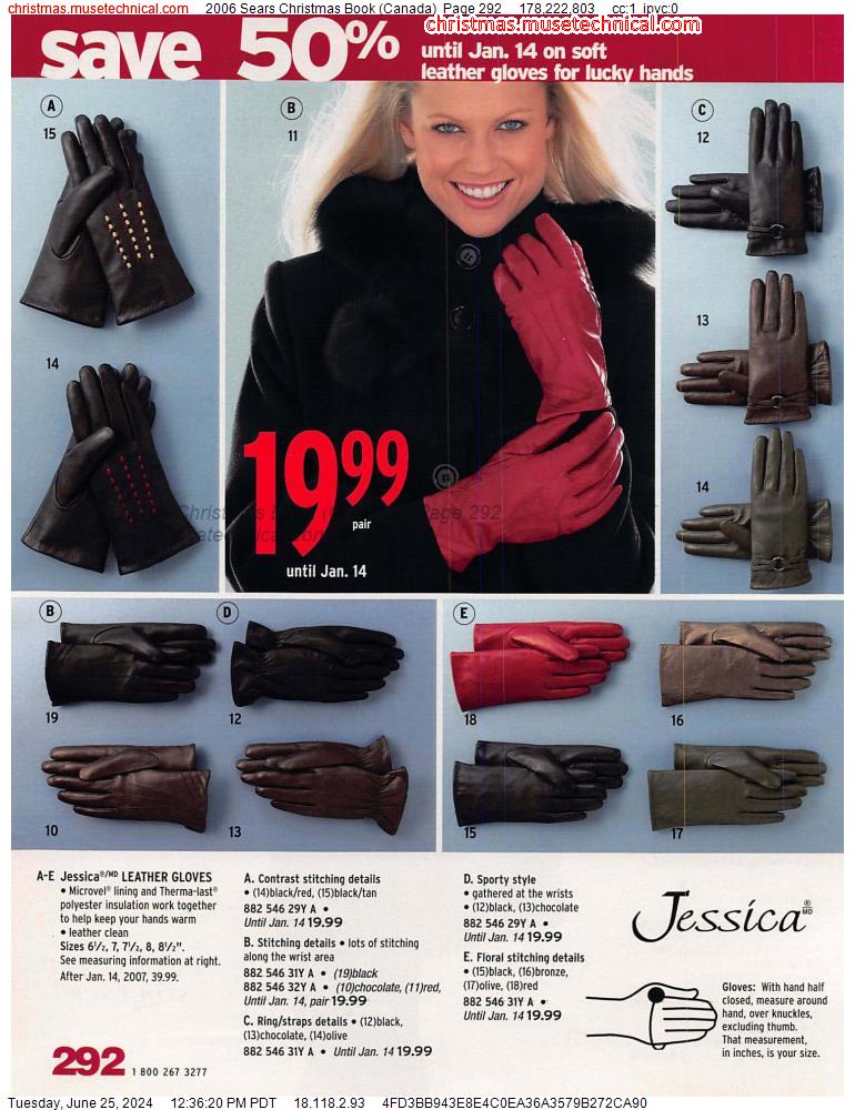 2006 Sears Christmas Book (Canada), Page 292