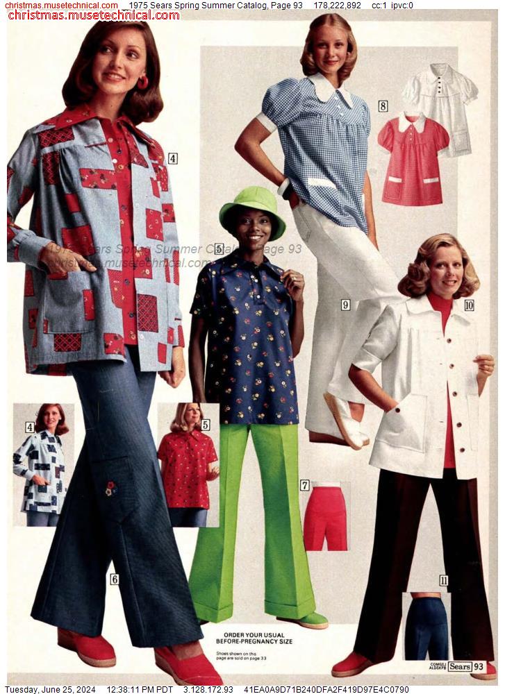 1975 Sears Spring Summer Catalog, Page 93
