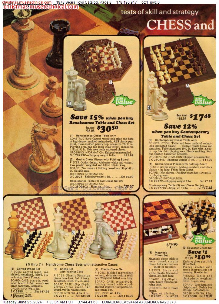 1978 Sears Toys Catalog, Page 8