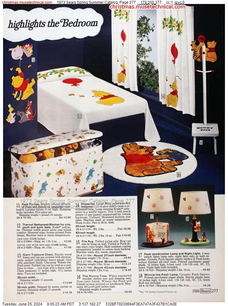 1973 Sears Spring Summer Catalog, Page 277