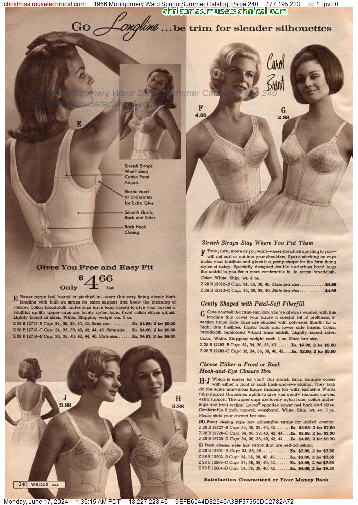 1966 Montgomery Ward Spring Summer Catalog, Page 240