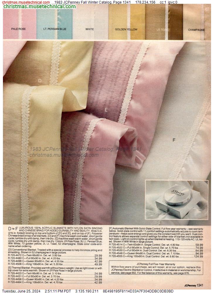 1983 JCPenney Fall Winter Catalog, Page 1341