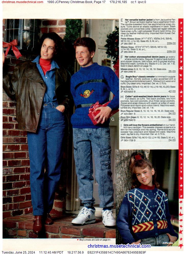 1990 JCPenney Christmas Book, Page 17