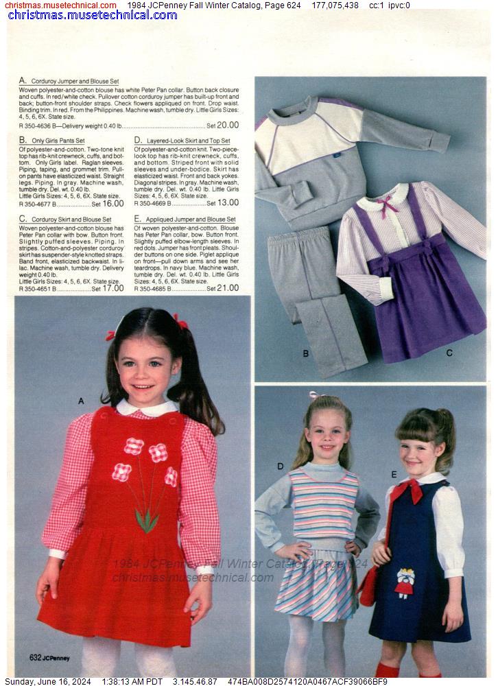 1984 JCPenney Fall Winter Catalog, Page 624