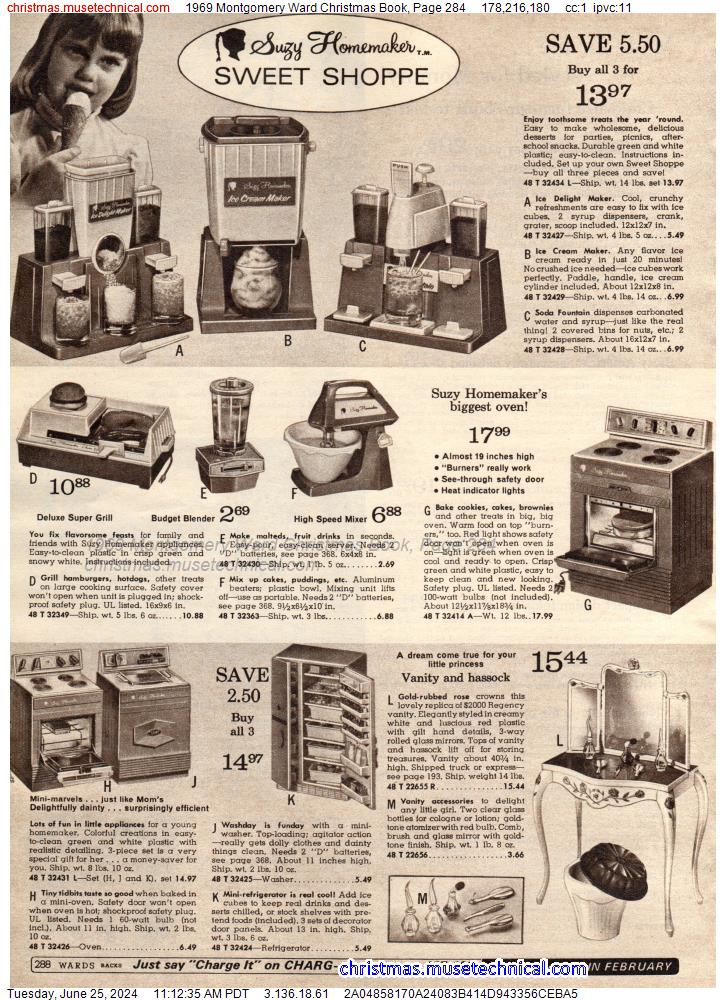 1969 Montgomery Ward Christmas Book, Page 284
