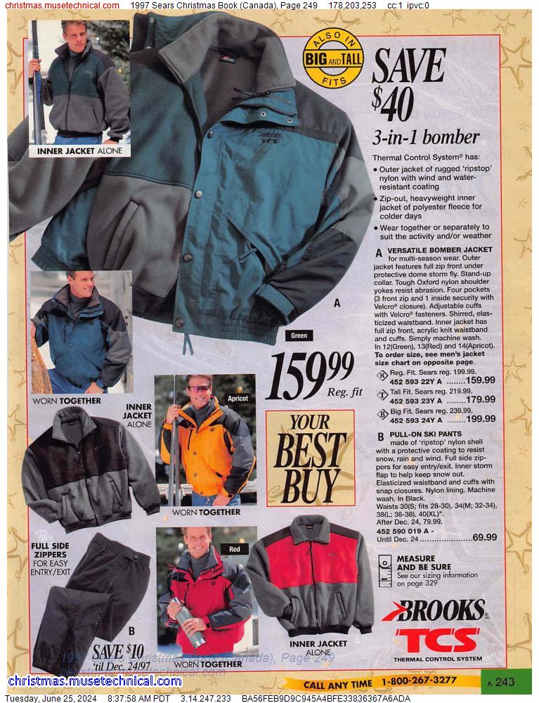 1997 Sears Christmas Book (Canada), Page 249