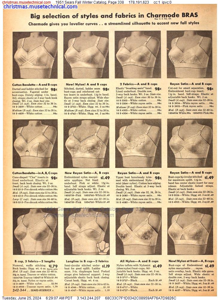 1951 Sears Fall Winter Catalog, Page 338