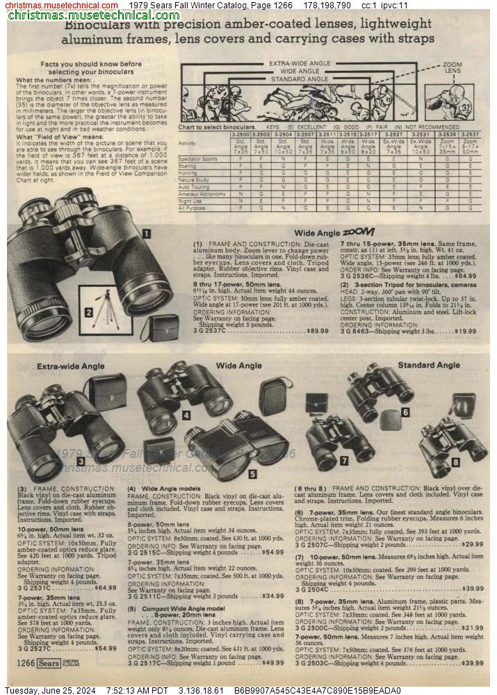 1979 Sears Fall Winter Catalog, Page 1266