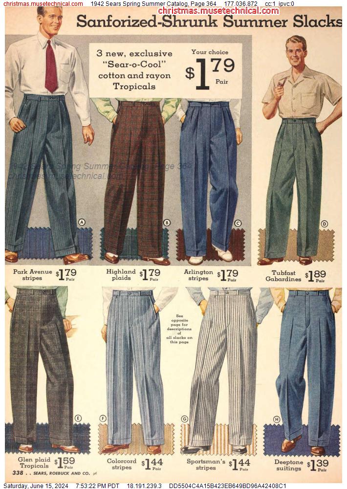 1942 Sears Spring Summer Catalog, Page 364